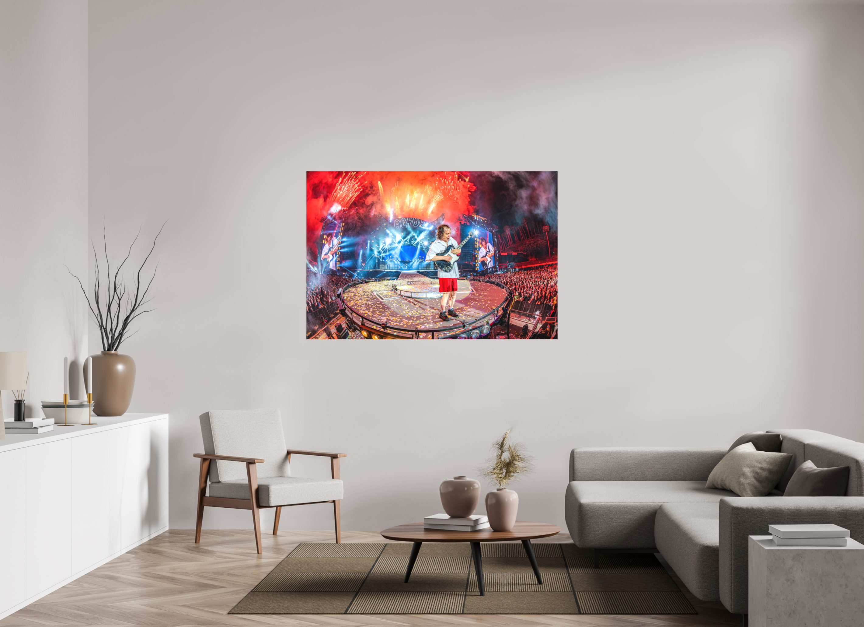 150 x 100 cm, Leinwand U2 – 360° Tour | Minneapolis