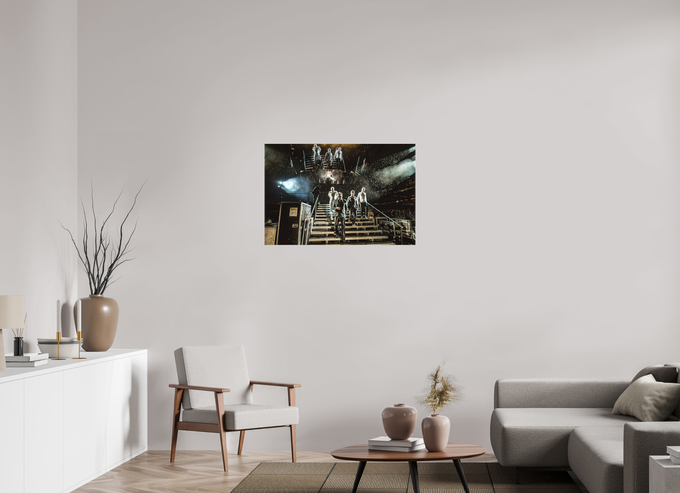 90 x 60 cm, Leinwand groß AC/DC – Rock or Bust (Auckland 2015)