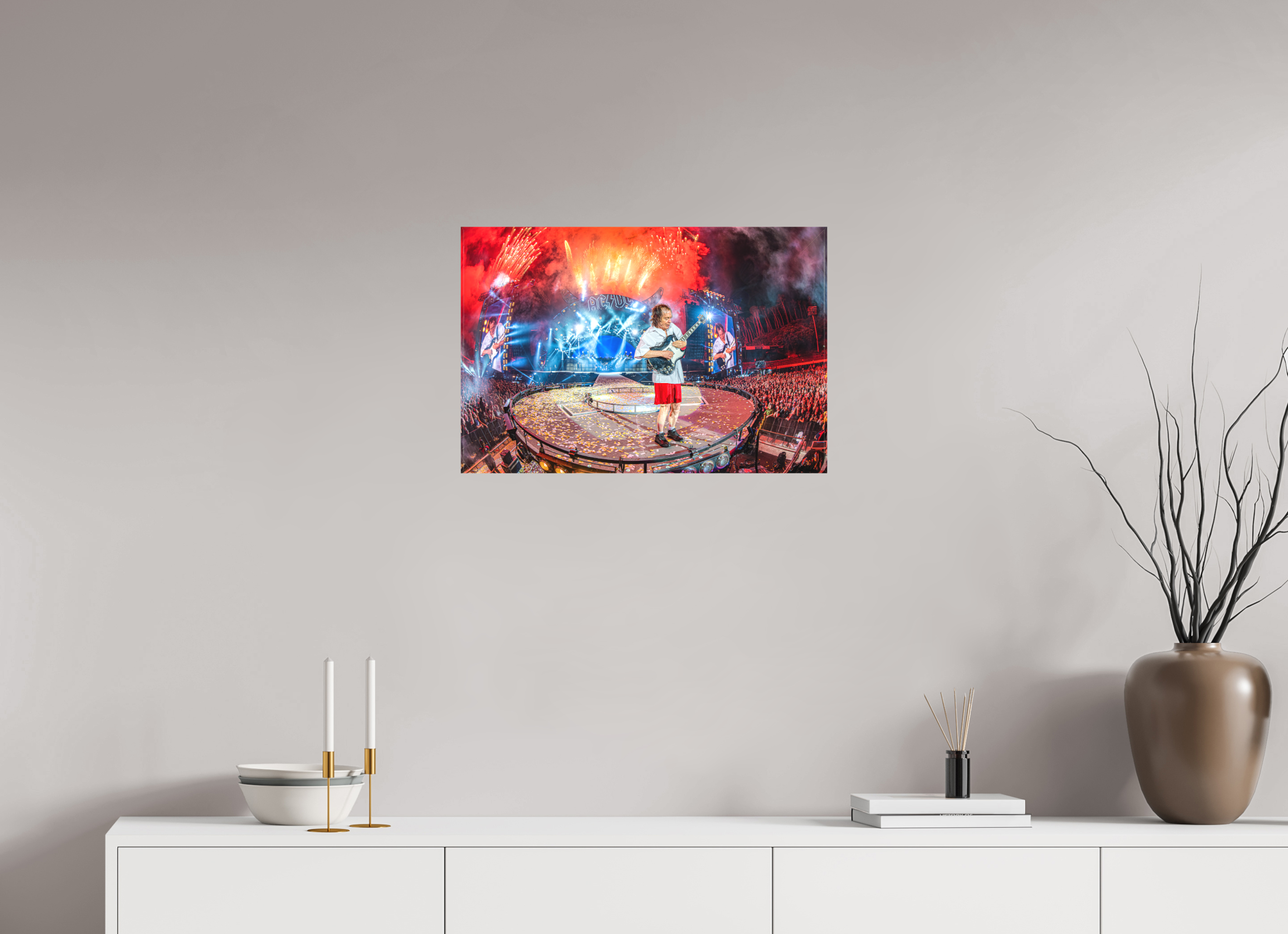 60 x 40 cm, Leinwand U2 – 360° Tour | Minneapolis