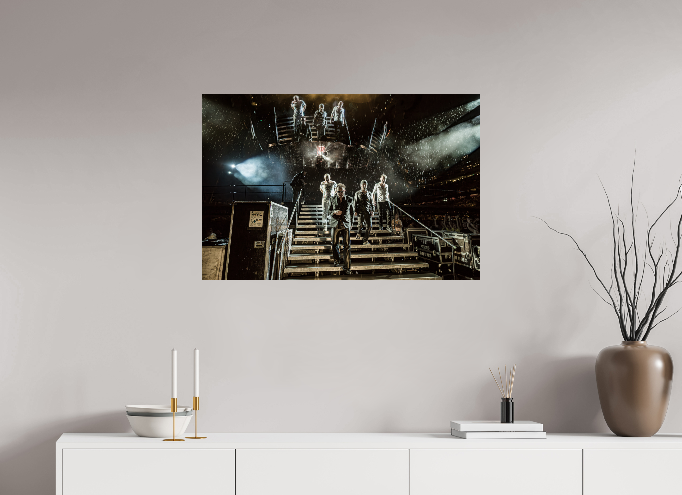 90 x 60 cm, Dibond Baryta AC/DC – Rock or Bust (Auckland 2015)